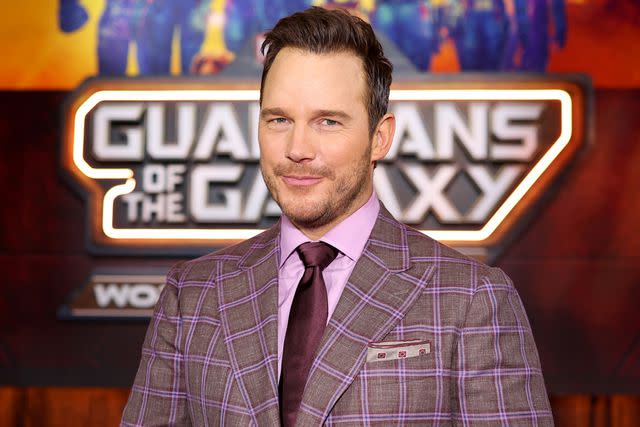 <p>Rich Polk/Getty</p> Chris Pratt, Guardians of the Galaxy Vol. 3 World Premiere, April 2023