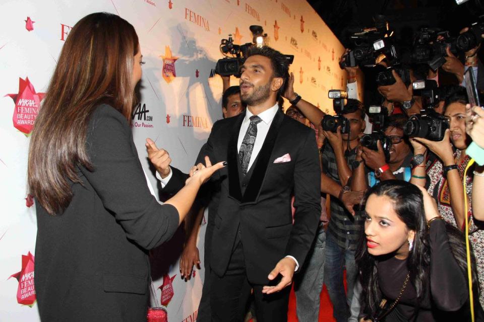 Ranveer was quick to respond and was at her side immediately