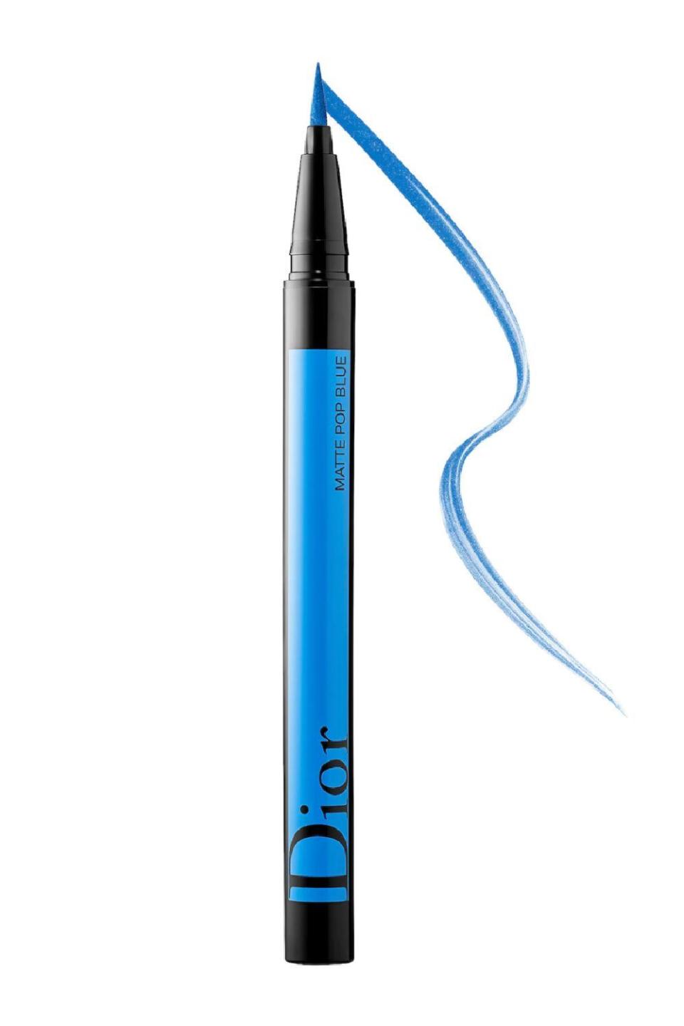 24) Dior Diorshow On Stage Liquid Eyeliner in Matte Blue