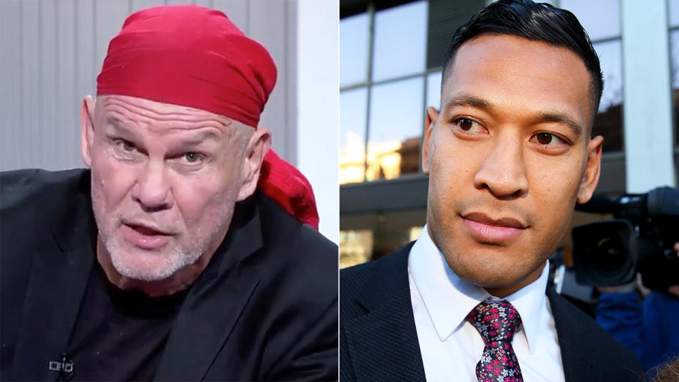 Peter FitzSimons has slammed Israel Folau for demanding an apology from Rugby Australia.