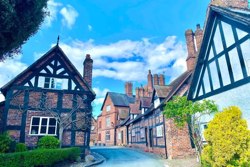 The chocolate box charm of Great Budworth -Credit:MEN