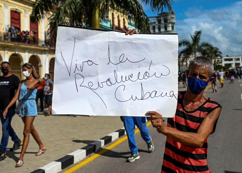 Photos From Inside Cuba Show the Intensity of Protests in Havana and Beyond