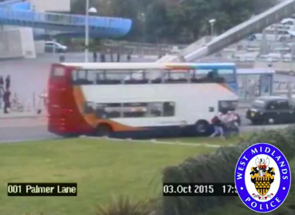 <em>The bus ploughed into pedestrians before crashing into a supermarket in Coventry (PA)</em>