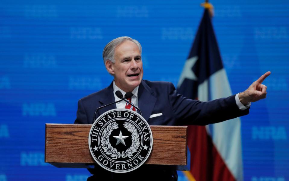 Greg Abbott said Texas will lift Covid mandates next week - REUTERS