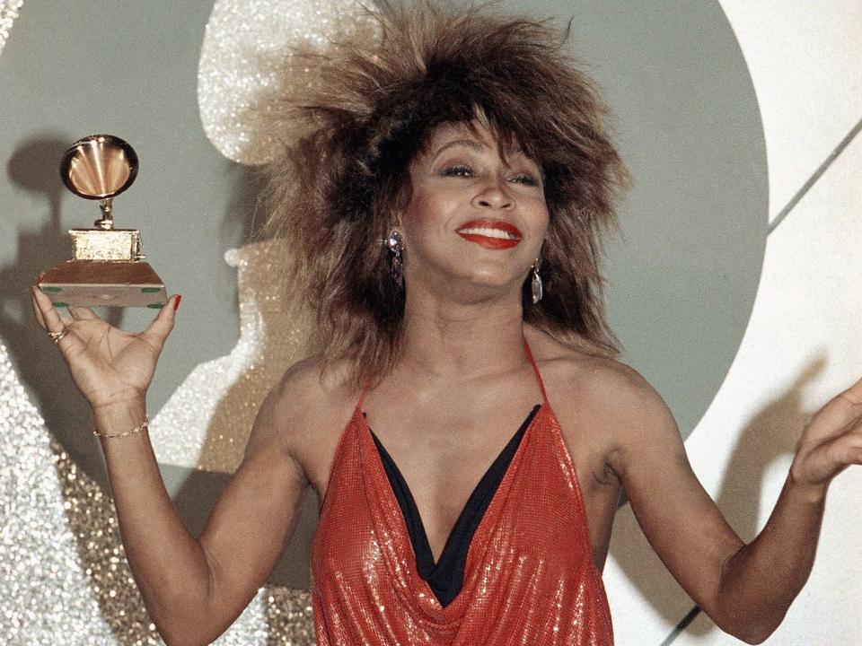 Tina Turner 28th annual grammys (1984) on 2:27:85