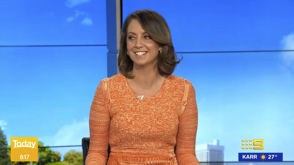 The Today Show's Brooke Boney 