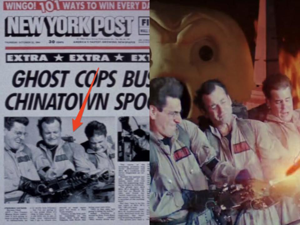 ghostbusters in the new york post