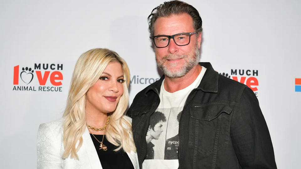 Tori Spelling and Dean McDermott in 2019