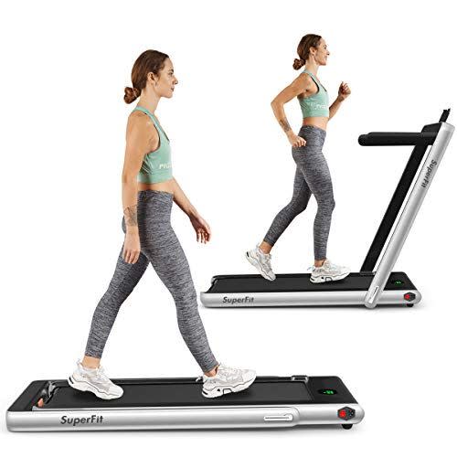 9) 2-in-1 Folding Treadmill