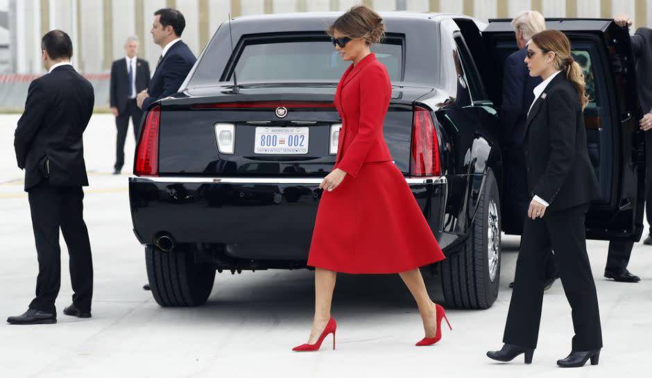 Melania Trump fashion icon