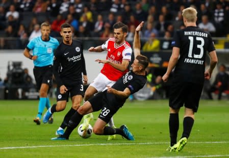 Europa League - Group F - Eintracht Frankfurt v Arsenal