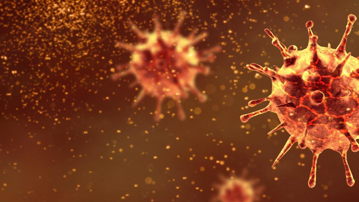 New coronavirus 2019-ncov. 3D illustration