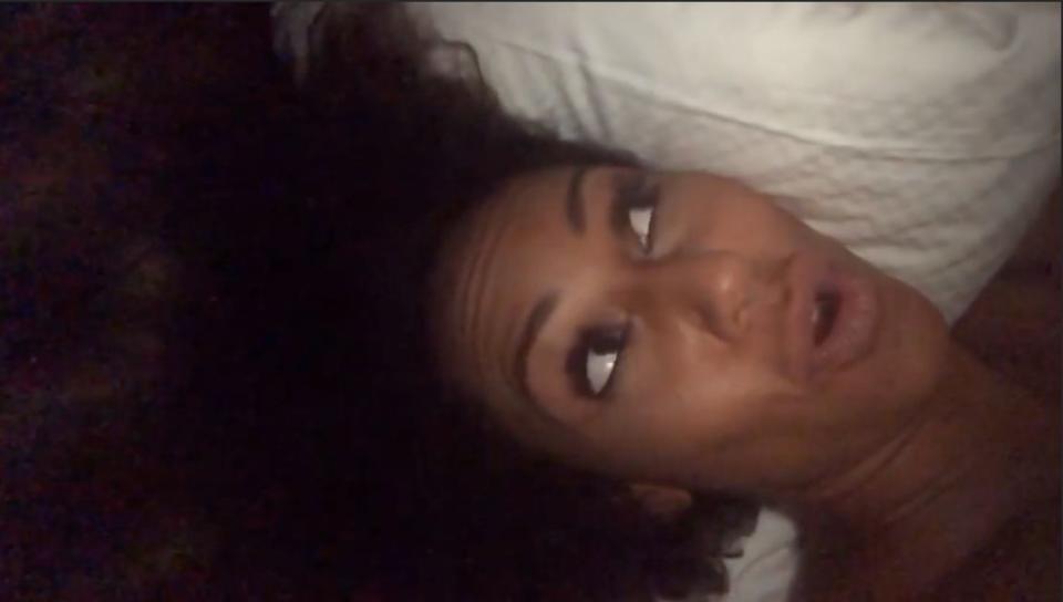 Mel B posted a video from her bed after the opening night of the Spice World 2019 tour in Dublin (Credit: Instagram/Mel B)