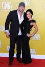 NASHVILLE, TN - NOVEMBER 01: Country music artist Lee Brice and Sarah Reevely attend the 46th annual CMA Awards at the Bridgestone Arena on November 1, 2012 in Nashville, Tennessee. (Photo by Jason Kempin/Getty Images)