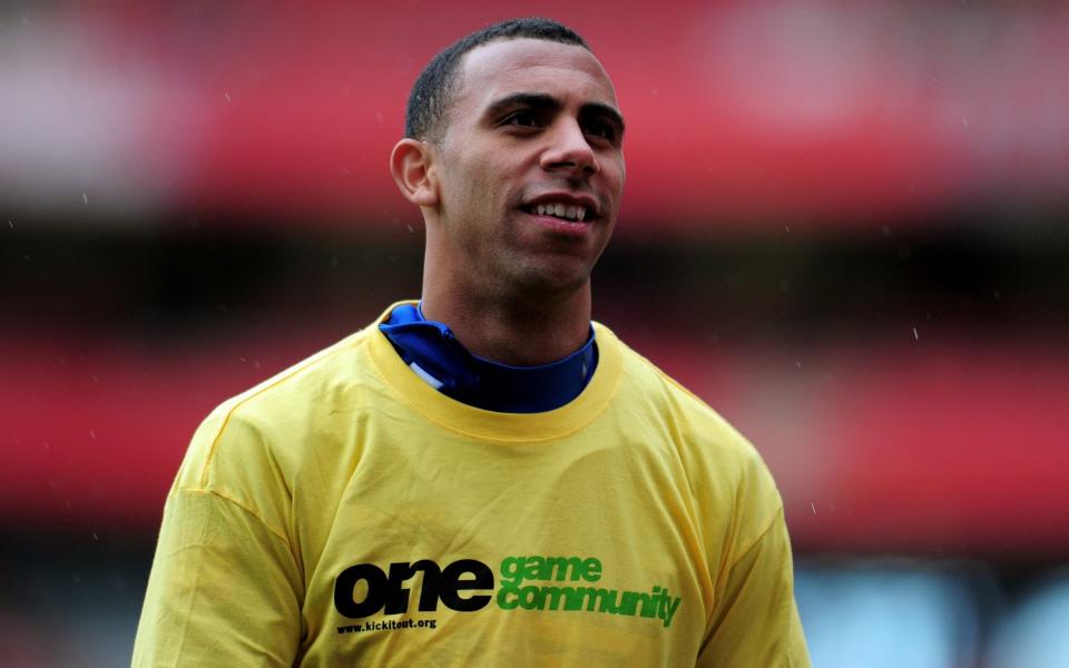 Anton Ferdinand of QPR warms up prior to kickoff during the Barclays Premier League  - Getty Images