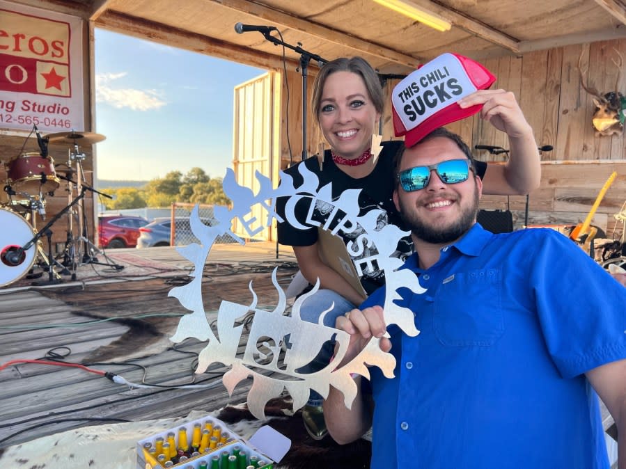 The Texclipse Music Fest offers a little Texas flair to the April 8 eclipse. (Credit: Macy Brooks)