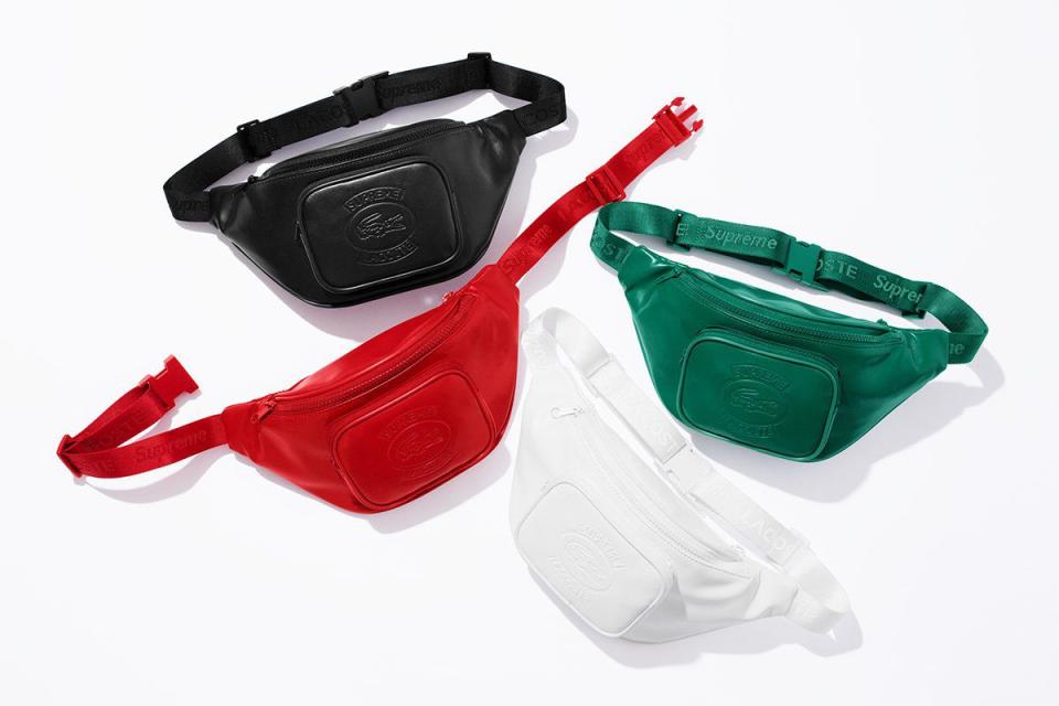 <p><strong>Waist Bag</strong></p><p><a rel="nofollow noopener" href="http://www.supremenewyork.com/shop" target="_blank" data-ylk="slk:SHOP SUPREME;elm:context_link;itc:0;sec:content-canvas" class="link ">SHOP SUPREME</a></p>