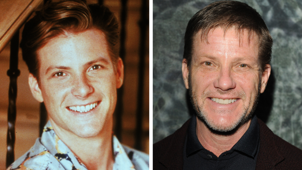 Doug Savant in 1995 and 2020