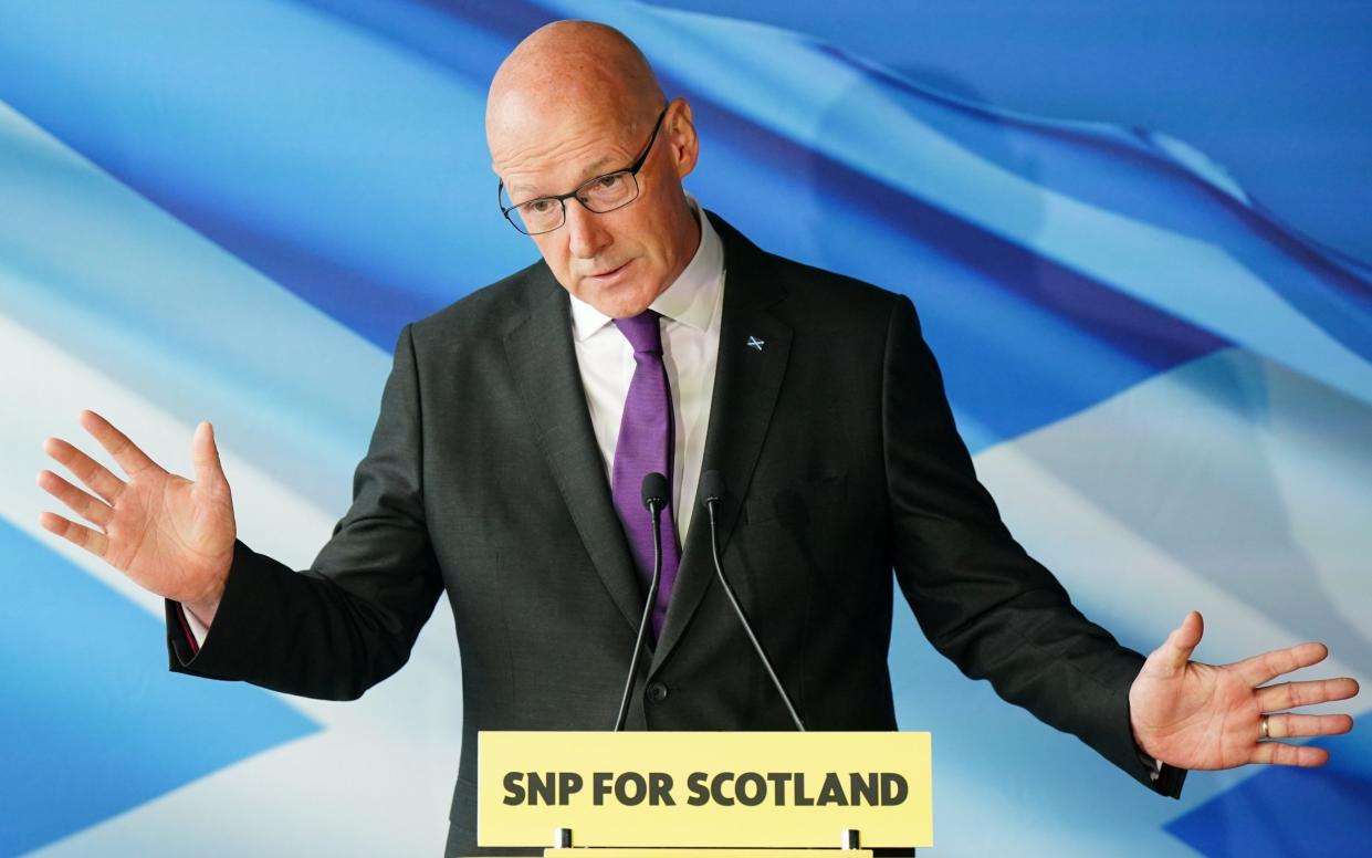 John Swinney, the Scottish First Minister