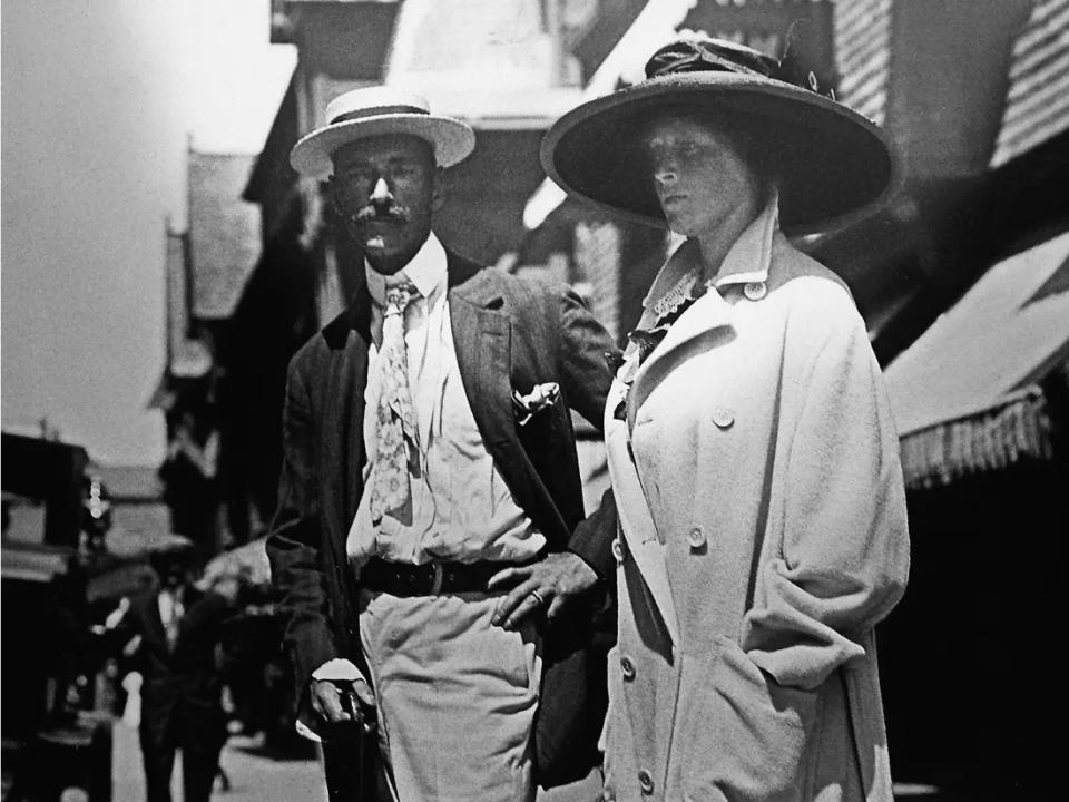 Auch der damals reichste Mann der Welt war mit seiner Frau auf einer Flitterwochenreise. - Copyright: George Rinhart/Corbis/Getty Images