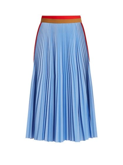 MSGM pleated midi, $360