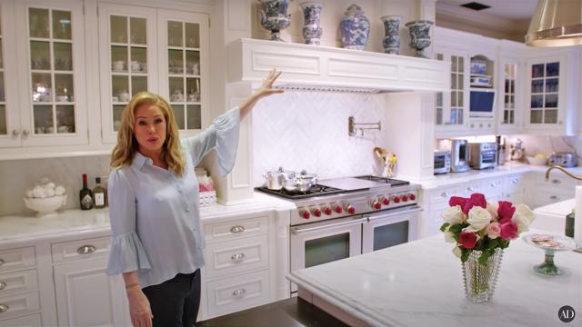 Paris Hilton shared a look inside Kathy Hilton's kitchen