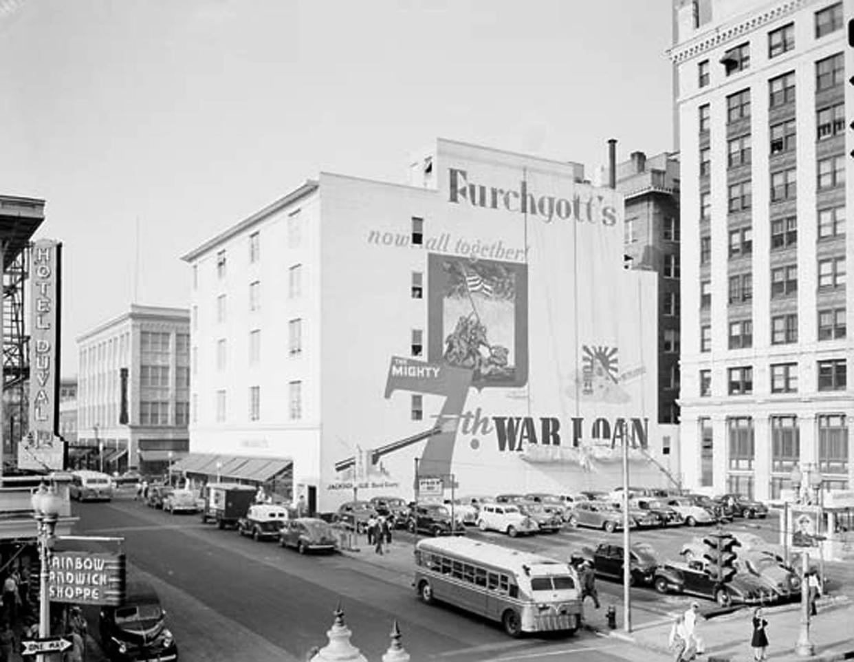 Furchgott's opened a large, upscale department store at 130 Adams St. in 1941. The five-story building carried clothing and housewares and featured a salon, candy counter and more, before closing in 1984. The City of Jacksonville recently announced incentives for the restoration of the property.