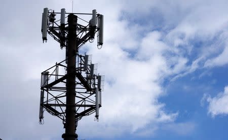 A telecommunications tower managed by American Tower is seen in Golden, Colorado February 25, 2014. REUTERS/Rick Wilking