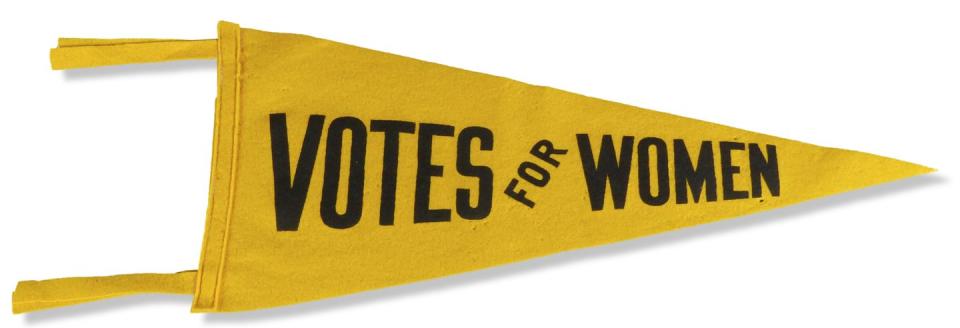 Women’s Right to Vote Movement Banner