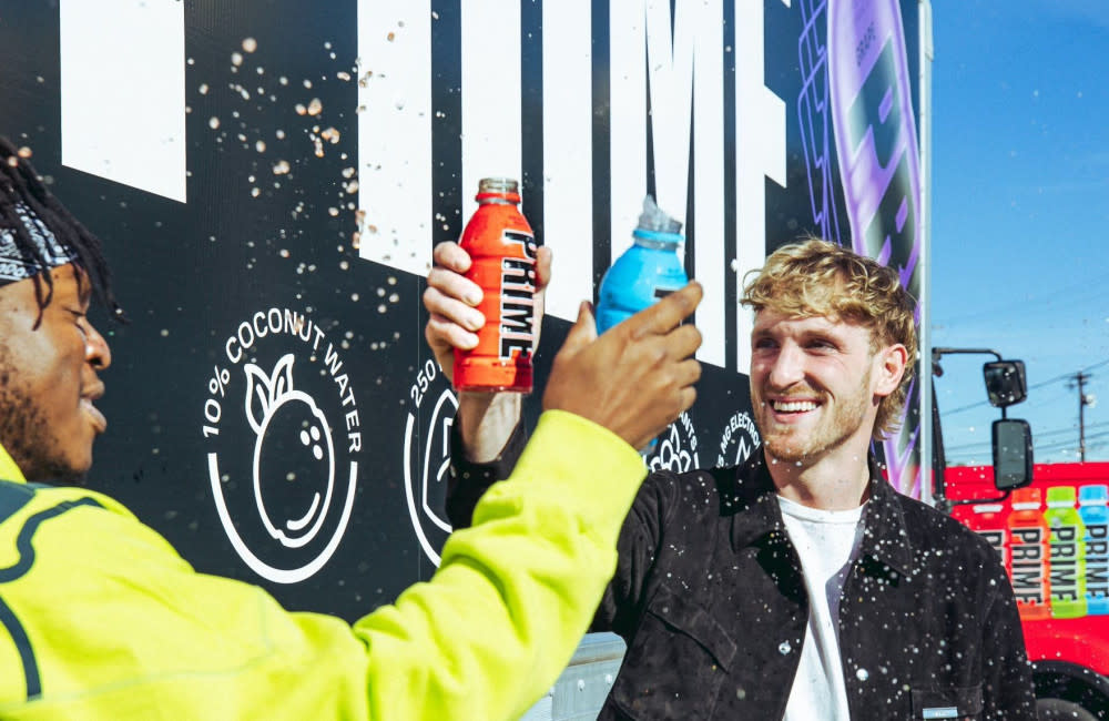 KSI and Logan Paul bring Prime Hydration to the UK credit:Bang Showbiz