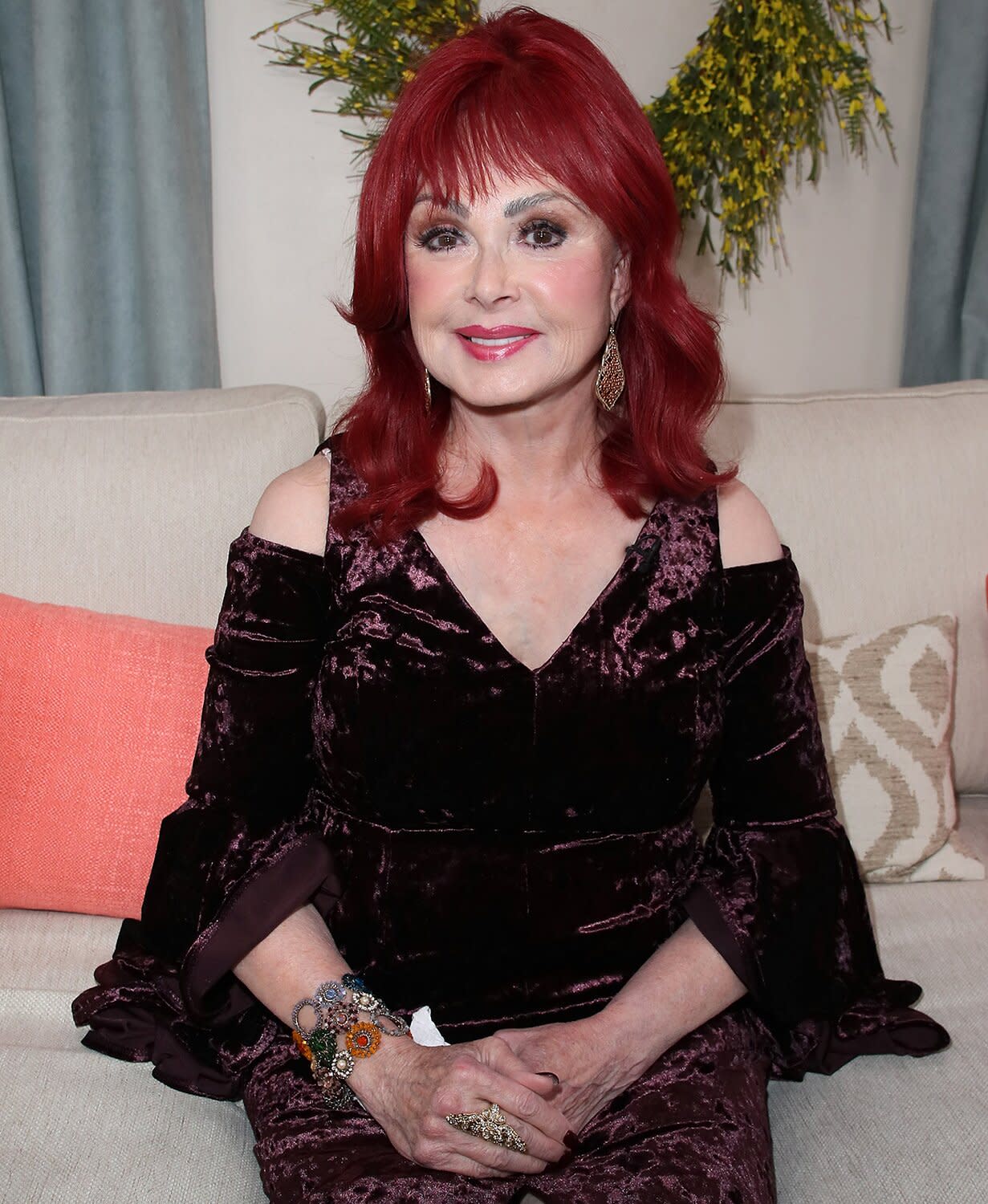 Singer Naomi Judd visits Hallmark's "Home &amp; Family" at Universal Studios Hollywood on March 30, 2018 in Universal City, California.