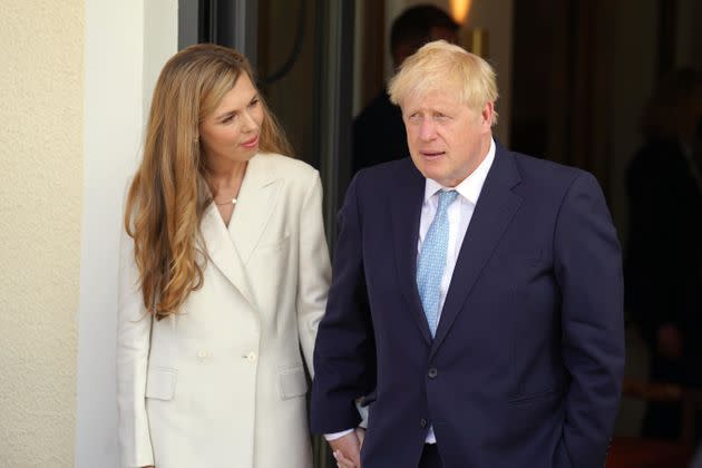 British Prime Minister Boris Johnson and his wife Carrie Johnson are on another holiday. (Photo: Pool via Getty Images)