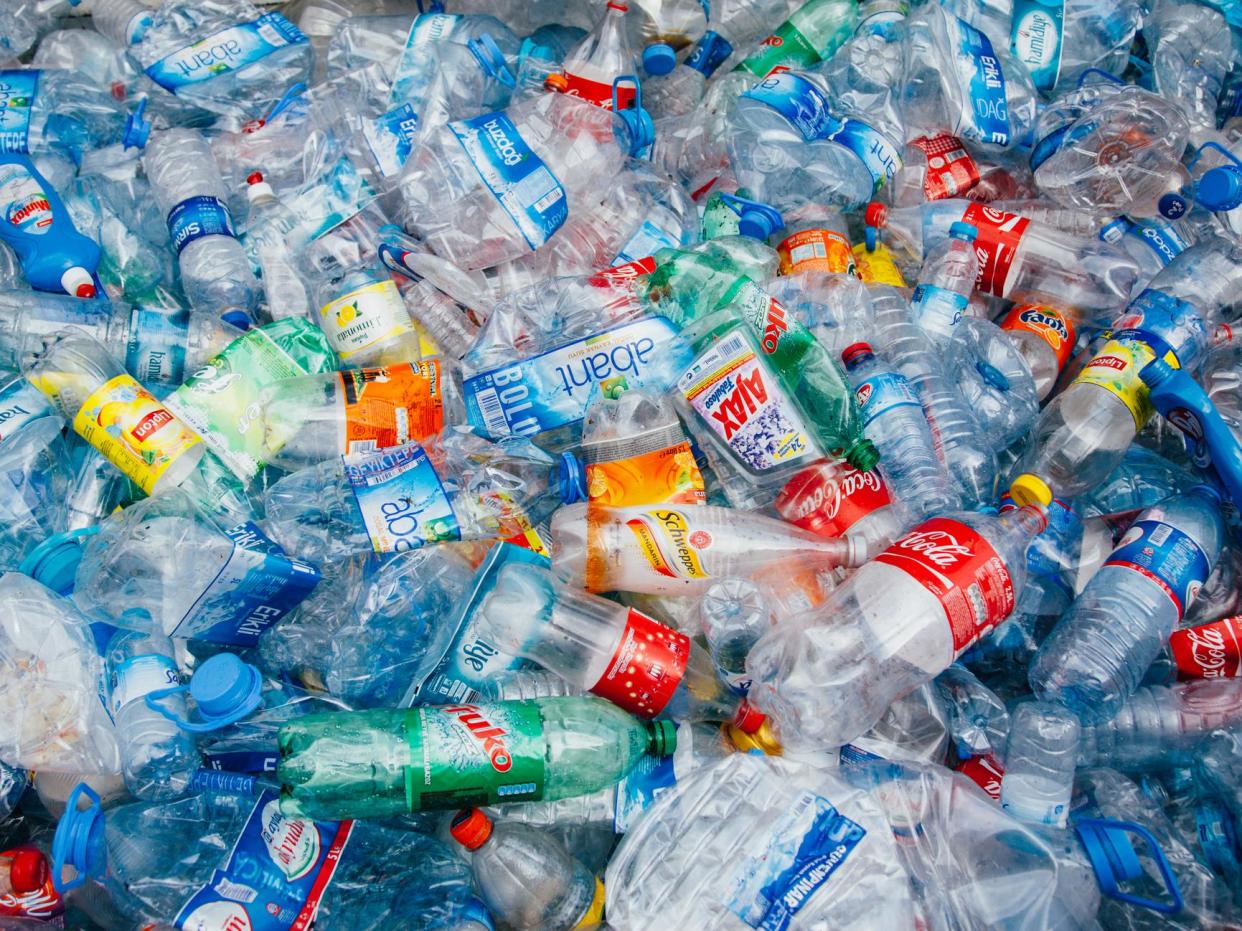 Last year MPs on the Environmental Audit Committee said plastic bottle recycling had stalled in recent years and called for the introduction of a deposit return scheme: Getty Images
