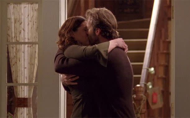 The WB Lauren Graham and Scott Patterson on 'Gilmore Girls'