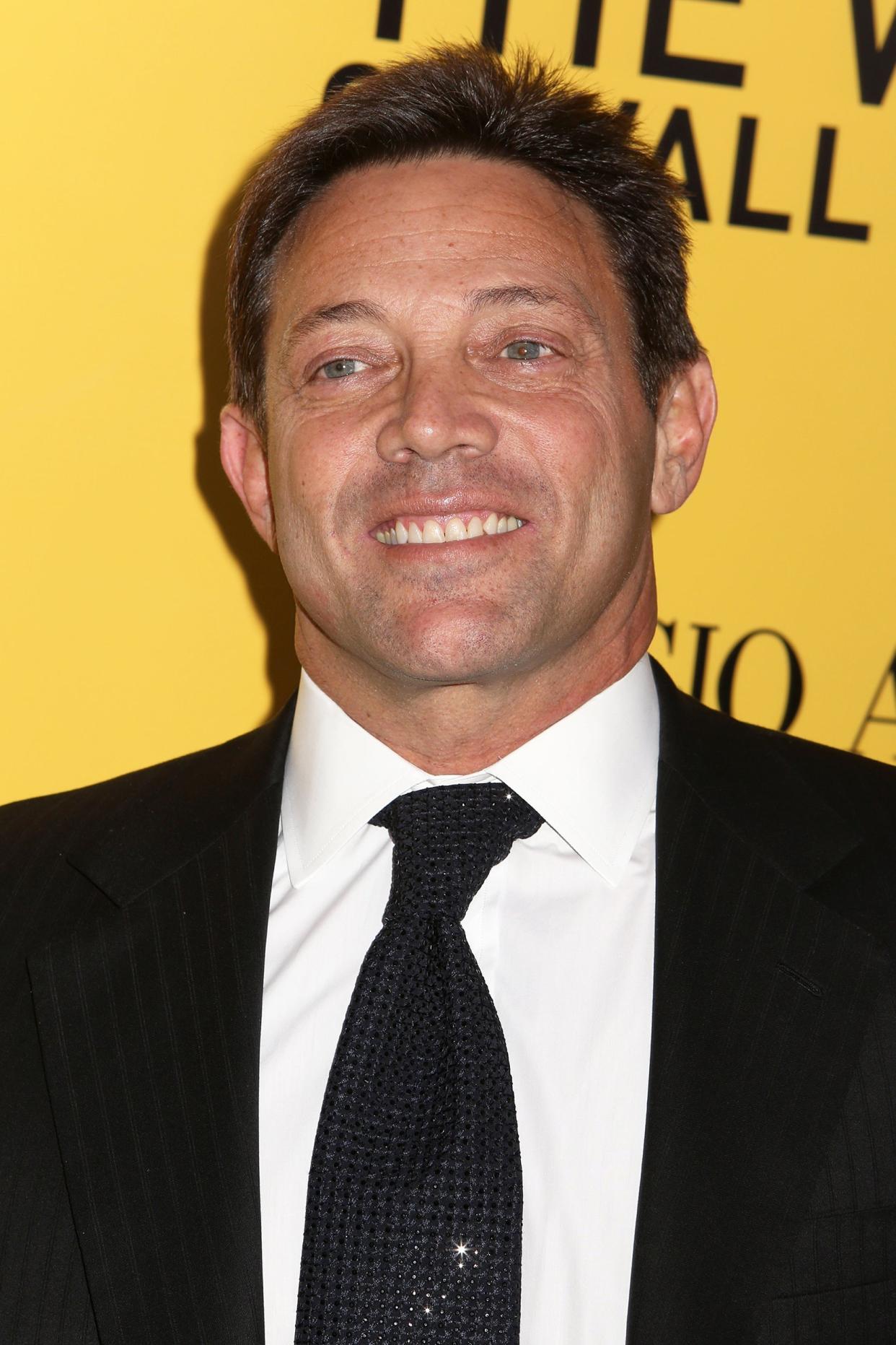 Jordan Belfort attends the premiere of "The Wolf Of Wall Street"