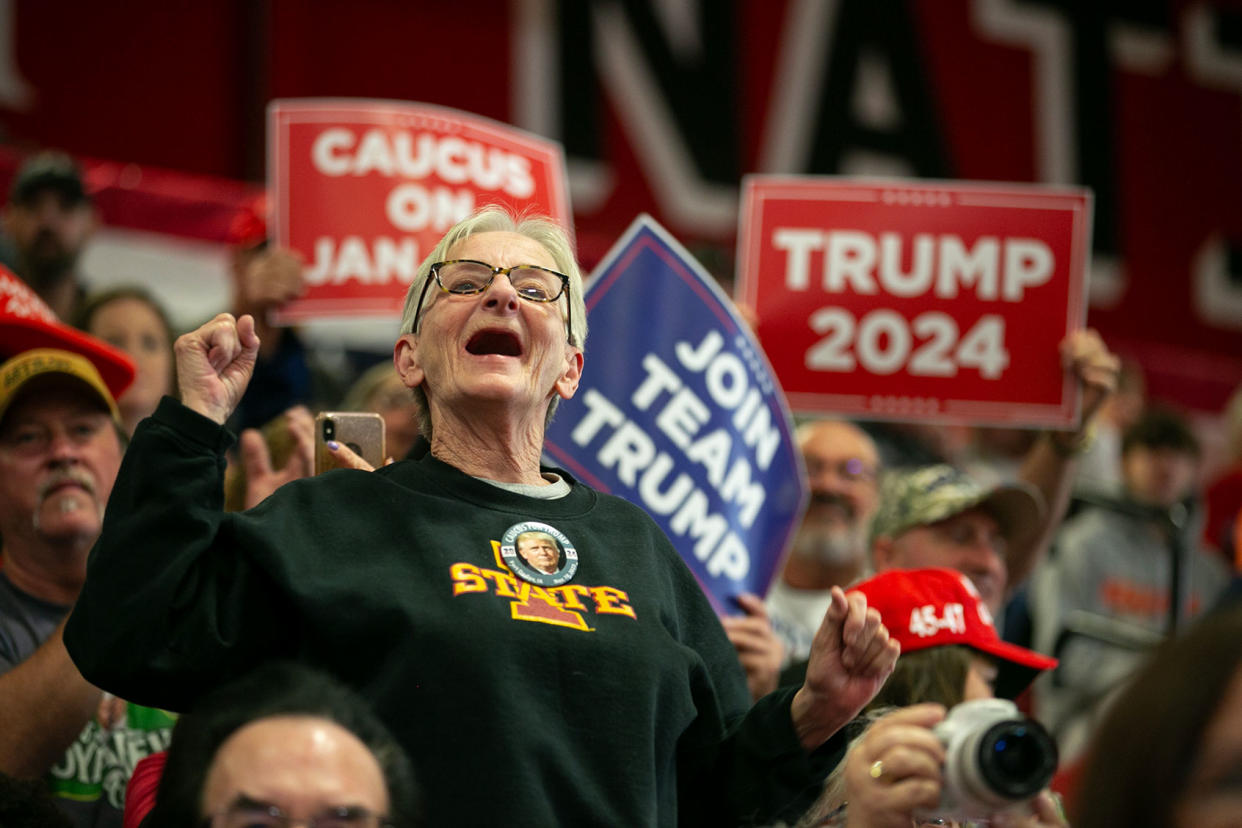 Donald Trump supporter Jim Vondruska/Getty Images