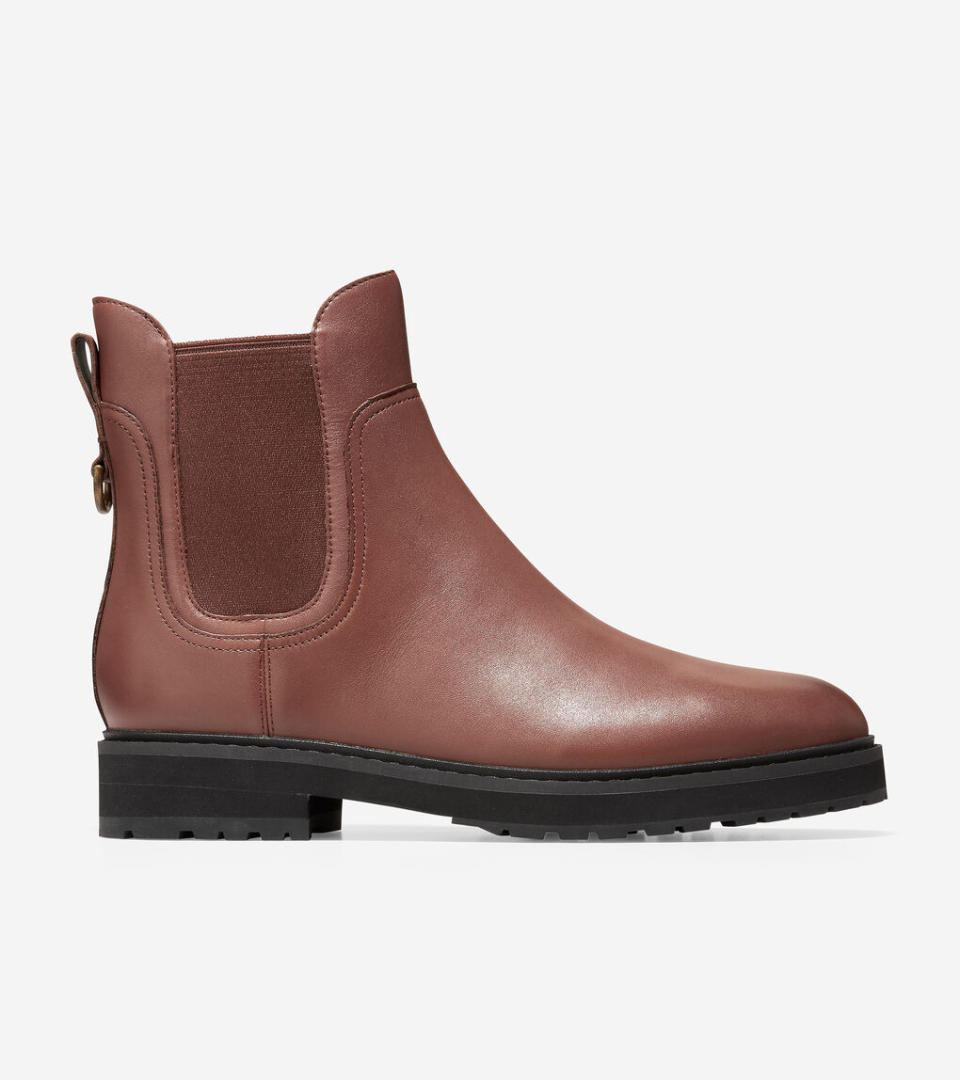 <p><a href="https://go.redirectingat.com?id=74968X1596630&url=https%3A%2F%2Fwww.colehaan.com%2Fwomens-greenwich-bootie-chestnut-leather%2FW24533.html&sref=https%3A%2F%2Fwww.thepioneerwoman.com%2Ffashion-style%2Fg37678622%2Fbest-chelsea-boots-for-women%2F" rel="nofollow noopener" target="_blank" data-ylk="slk:Shop Now;elm:context_link;itc:0;sec:content-canvas" class="link ">Shop Now</a></p><p>Women's Greenwich Bootie</p><p>$69.97</p><p>colehaan.com</p><span class="copyright">Cole Haan</span>