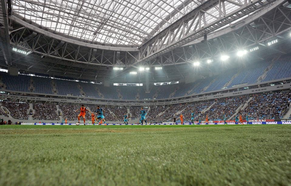 The Zenit Stadium in St Petersburg - Credit: Getty