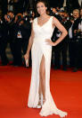 Cannes Film Festival 2013: Rosario Dawson wowed in ice-white Elie Saab.