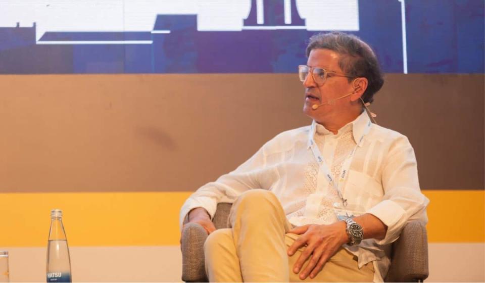 José Fernando Llano, presidente de Grupo Empresarial Colpatria, en el VII Congreso Iberoamericano Ceapi. Foto: Cortesía