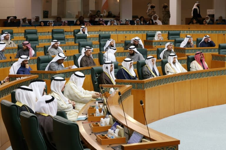 Despite a parliament which has greater powers than any other elected body in the resource-rich Gulf, Kuwait's Al-Sabah royal family controls political life to a large degree, including choosing government ministers (YASSER AL-ZAYYAT)