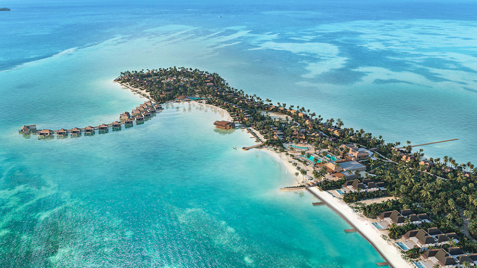 Caye Chapel Aerial View 1