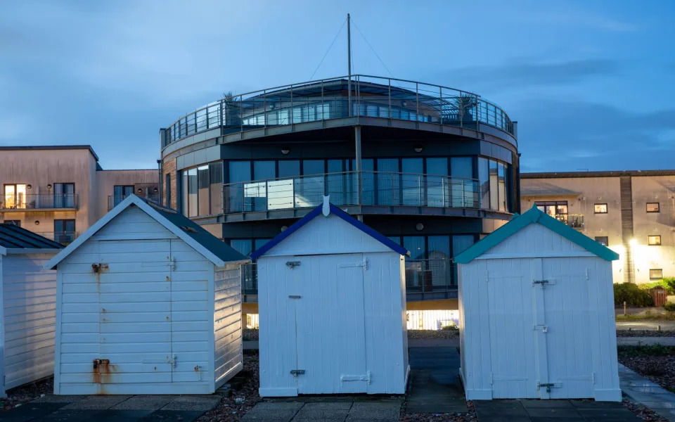 Spicer paid £15,000 for her beach hut in Goring-by-Sea, in West Sussex