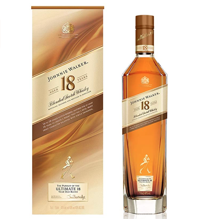 Johnnie Walker 18 Year Old Scotch Whisky 