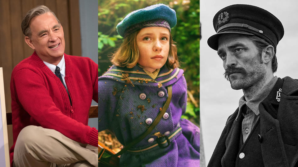 'A Beautiful Day in the Neighbourhood', 'The Secret Garden' and 'The Lighthouse'. (Credit: Sky Cinema)