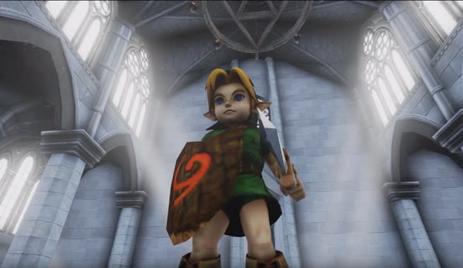Take a look at Zelda Ocarina of Time's Temple Of Time in Unreal