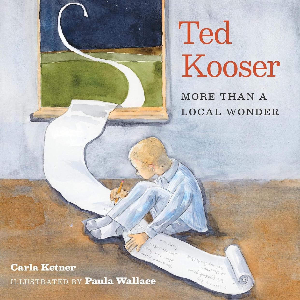 "Ted Kooser: More Than a Local Wonder" is a new children's book written by Carla Ketner and illustrated by Paula Wallace.