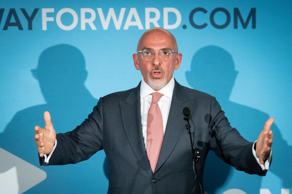 Chancellor of the Exchequer Nadhim Zahawi (Stefan Rousseau/PA) (PA Wire)