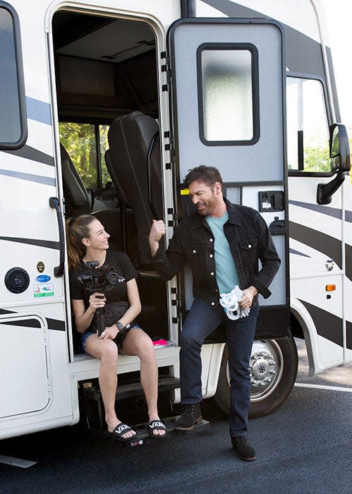 Harry Connick Jr. and his daughter, Georgia Connick, star in CBS' "United We Sing."