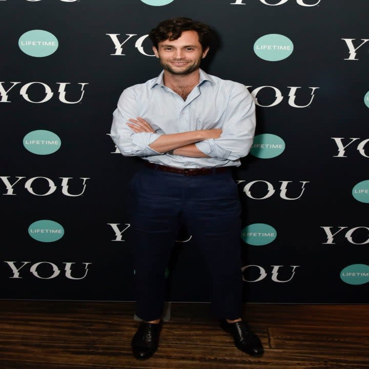 Penn poses at an event for You
